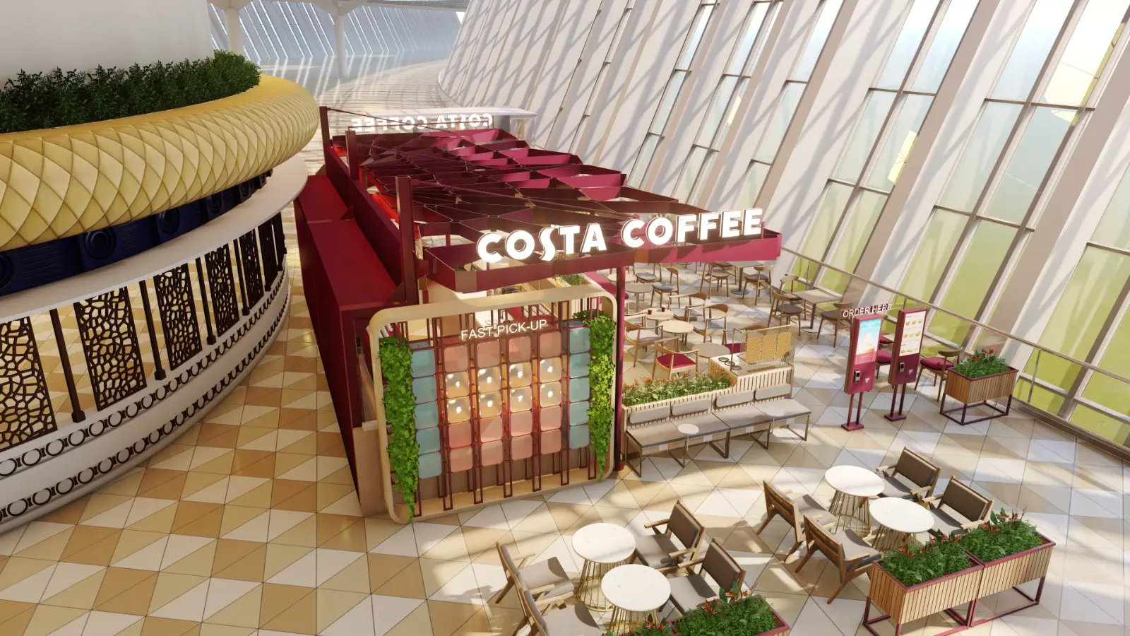 Costa Coffee, Heydar Aliyev Airport